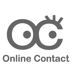 オンラインコンタクトのロゴ