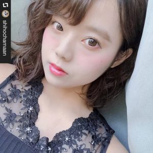 アイルミナ マイティーシリーズ No.1のカラコン着画レポ