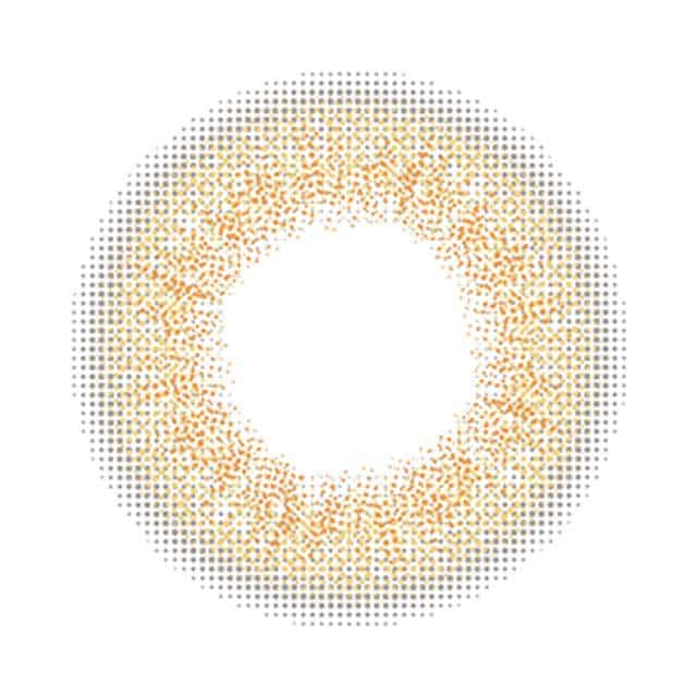 エバーカラーワンデー ルクアージュ（スキニーヘーゼル）レンズ画像