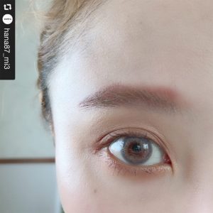 エバーカラーワンデールクアージュ（ミスティアッシュ）カラコンレポ