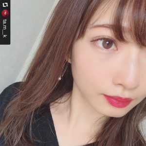 LuMia（ルミア）シフォンオリーブ DIA14.2ｍｍのカラコンレポ