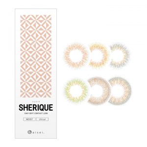 SHERIQUE（シェリーク）カラコンのパッケージ