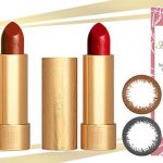 2020年バレンタイン限定コスメセット「GUCCI グッチ ルージュ・ア・レーヴ・サテン リップスティック＋SNS人気カラコン」