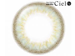 ネオサイトワンデー シエルUV ウォーターミントのレンズ画像